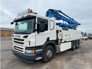 Concrete pump truck LIEBHERR