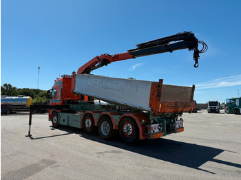 Crane truck Volvo FM500 8x2*6 Crane HMF 2620 K5 Pendel Tipper: picture 4