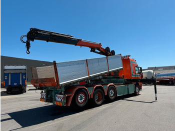 Crane truck Volvo FM500 8x2*6 Crane HMF 2620 K5 Pendel Tipper: picture 3