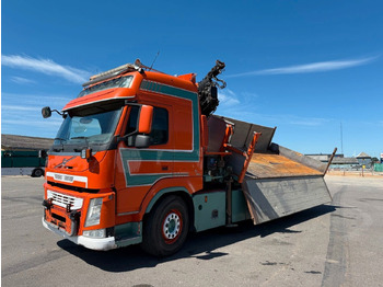 Crane truck Volvo FM500 8x2*6 Crane HMF 2620 K5 Pendel Tipper: picture 5