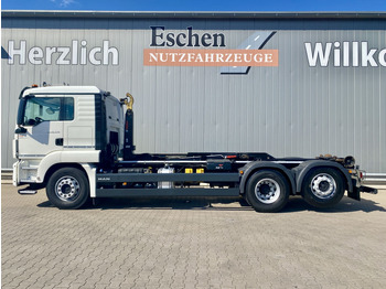 Hook lift truck MAN TGS 26.470 6x2-4 BL / HIAB Aufbau: picture 3