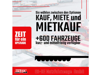 Dropside/ Flatbed semi-trailer ES-GE 3-Achs-Ballastauflieger: picture 3