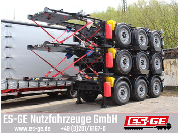 Container transporter/ Swap body semi-trailer KRONE
