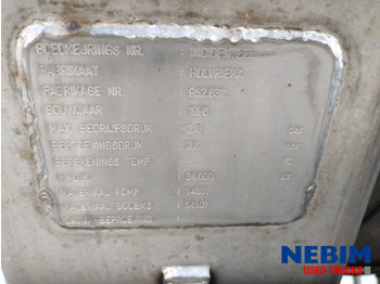 Tank semi-trailer Burg BPO 12 28 Z - 34.000ltr: picture 5