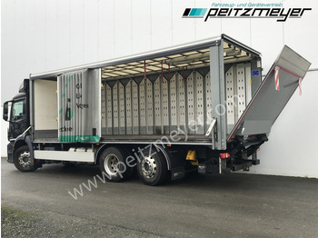 Beverage truck MERCEDES-BENZ Antos 2543 LL Ewers Getränke Retarder, 2 x AHK, LBW 2 t., Lenkachse: picture 4