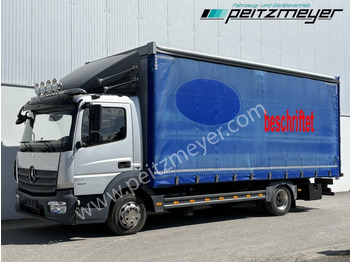 Curtainsider truck MERCEDES-BENZ Atego 821