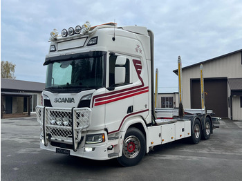 Timber truck SCANIA R 730