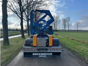 Container transporter/ Swap body semi-trailer Hammar Sideloader 160 E / 20ft - 2 x 20 ft - 40 - Containers / 33 tons lifting c: picture 3