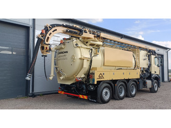 New Vacuum truck MERCEDES-BENZ AROCS ASSMANN stainless steel recykling: picture 2