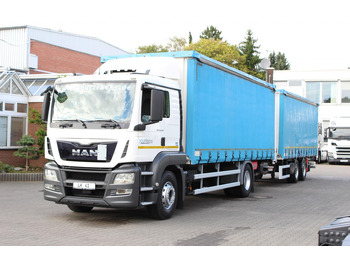 Curtainsider truck MAN TGS 18.440