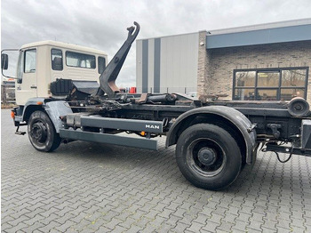 Container transporter/ Swap body truck MAN 18.284 18.264 Steel spring: picture 4