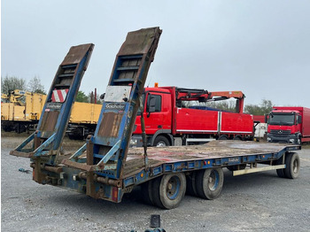 Low loader trailer Goldhofer Tieflader TU 3-24/80 Tiefladeranhänger Rampen: picture 4