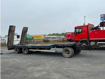 Low loader trailer Goldhofer Tieflader TU 3-24/80 Tiefladeranhänger Rampen: picture 2