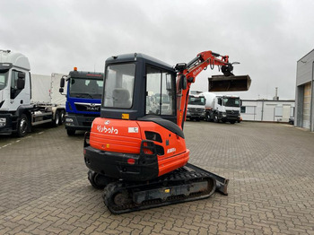 Mini excavator KUBOTA Minibagger KX 61 Minibagger 2245h, incl. Grabn+Tieflöffel: picture 4