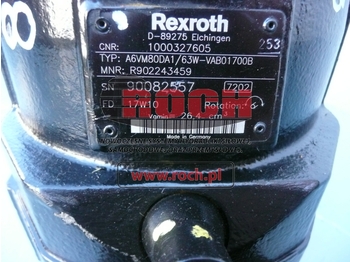 Hydraulic motor for Telescopic handler REXROTH A6VM80DA1/63W-VAB01700B 1000327605: picture 2