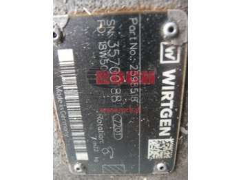 Hydraulic pump WIRTGEN 2598518: picture 2