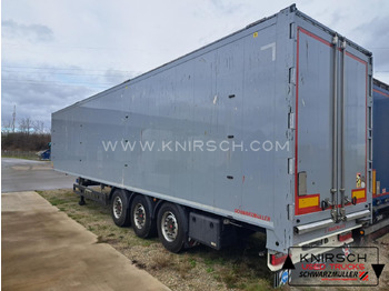 Walking floor semi-trailer SCHWARZMUELLER Schubboden 91 cbm, Rollplane: picture 2
