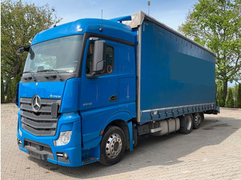 Curtainsider truck Mercedes-Benz ACTROS 2542 6x2 Euro 6 Jumbo Pritsche *Stapler: picture 1