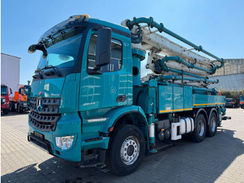 Concrete pump truck Mercedes-Benz AROCS 2844 6x4 Euro 6 Betonpumpe SERMAC 5Z33: picture 2