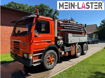 Vacuum truck Scania 112 6x4 Saug Spül Kombi Kaiser Top Zustand 6x4: picture 3