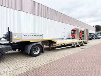 Low loader semi-trailer
