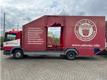 Autotransporter truck Mercedes-Benz Atego 1223 L 4x2 Atego 1223 L 4x2, Kompl. Zug, Lift- & Schiebeplateau, Funk: picture 3
