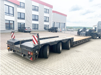 Low loader semi-trailer for transportation of heavy machinery Nooteboom Euro-54-03 Euro-54-03, Schwanenhals abfahrbar, Hydr. Zwangsgelenkt: picture 2
