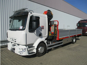 Crane truck RENAULT Midlum 220