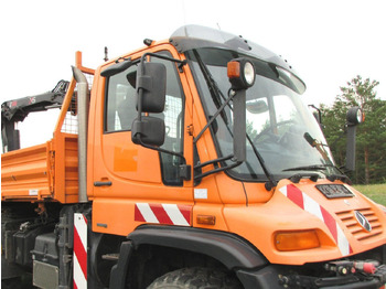 Van Unimog U500 4x4 U500 4x4 405/40 mit Heckkran Hiab 077-1 HiDuo, absattelbar, Funk: picture 3