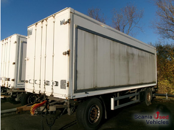 Closed box trailer
