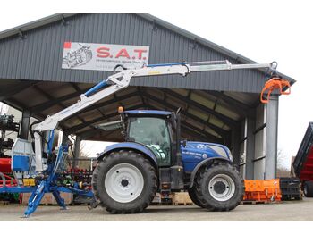 New Forestry trailer Scandic ST 10D-SC83-Sanreco Funk-13,5to.: picture 1