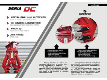 New Demolition shears for Excavator DEMOQ DC05  Hydraulic Demolition Crusher 520 kg: picture 3