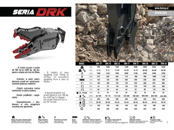 New Demolition shears for Excavator DEMOQ DRK26  Hydraulic Rotating Pulveriser Crusher 2400 KG: picture 2