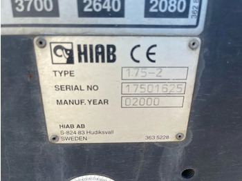 Dropside/ Flatbed semi-trailer Kaiser HIAB  175, REMOTE control,  retractable: picture 5