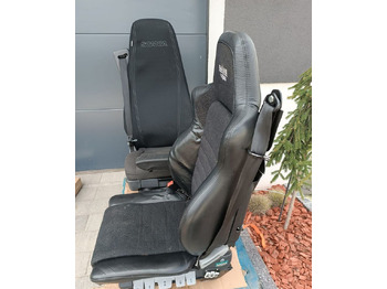 New Seat for Truck Scania NEW GENERATION HALF LEATHER WITH METAL BASE (LEFT)   Scania: picture 2
