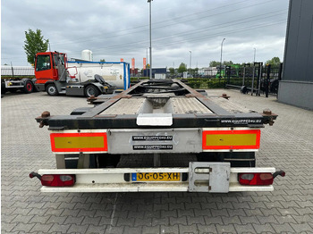 Container transporter/ Swap body semi-trailer Van Hool 20FT/30FT, ADR (EX/II, EX/III, FL, OX AT), SAF + disc, liftaxle, NL-Chassis: picture 4