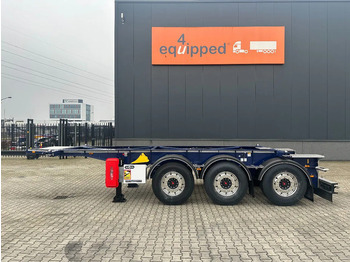 New Container transporter/ Swap body semi-trailer Van Hool NEW / DIRECT AVAILABLE 20FT ADR-CHASSIS, EMPTY WEIGHT: 3.300KG, DISCBRAKES, 3x available, ALU WHEELS: picture 2