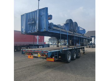 Dropside/ Flatbed semi-trailer TROUILLET