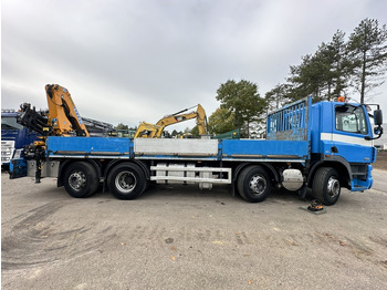 Crane truck DAF CF 85.360 8x2 PLATFORM 7m35 + CRANE EFFER 165-3S + RADIO - MANUAL GEARBOX ZF - EURO 5 - BE TRUCK: picture 5