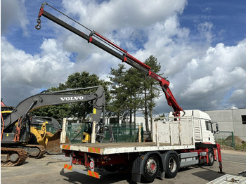 Dropside/ Flatbed truck, Crane truck MAN TG 360 A 6x2 + KRAN ATLAS 100.1 A3 - PLATFORM 5m80 - E3 - LIFT-AXLE - FULL AIR SUSPENSION - ZF AS TRONIC -  BE TRUCK: picture 5