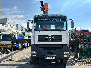 Crane truck MAN TGA 33.350 6x6 + (27.5m) CRANE PALFINGER PK36002 E 6x + JIB + WINCH - *184.000km* - MANUAL - EURO 3: picture 4