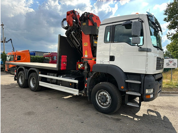 Crane truck MAN TGA 33.350 6x6 + (27.5m) CRANE PALFINGER PK36002 E 6x + JIB + WINCH - *184.000km* - MANUAL - EURO 3: picture 2