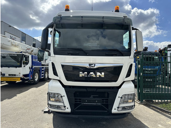 Crane truck MAN TGX 35.420 8x4-4 TRIDEM + CRANE (26m!) HIAB X-HIPRO 408 E-5 + JIB 100X-5 - PLATFORM 6m40 - *306.245km* - BE TRUCK: picture 5