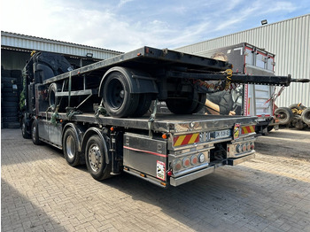 Dropside/ Flatbed truck, Crane truck Scania R620 8x2 + KRAN HIAB 800EP-5 HiPro - RETARDER - LIFT/STEERING AXLE - HIGHLINE SLEEPER - LEATHER - ALCOA: picture 4