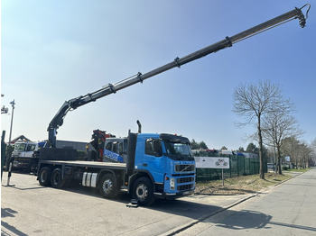 Dropside/ Flatbed truck, Crane truck Volvo FM 440 8x4 PRITSCHE 7m20 + KRAN HIAB 288 EP-5 HIDUO + RADIO + ROTATOR - SCHALTGETRIEBE - AP ACHSEN - *395.000km*: picture 3