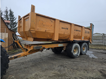 Farm tipping trailer/ Dumper ROLLAND TURBOVRAC  23-34: picture 2