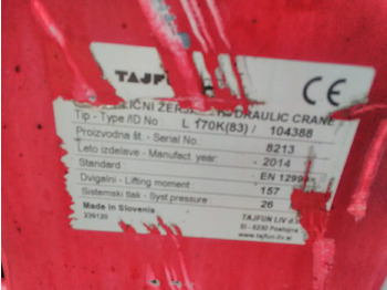 Loader crane TAJFUN L170K: picture 3