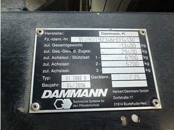 Self-propelled sprayer Dammann Trac DT 2000 H: picture 2