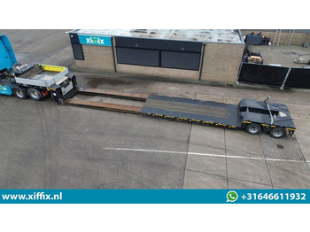 Low loader semi-trailer Doll 2-ass. Uitschuifbare dieplader met afneembare nek / Panther assen: picture 2