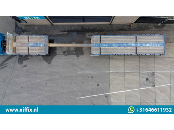 Dropside/ Flatbed semi-trailer Doll 3-ass. Vlakke uitschuifbare oplegger / Naloop gestuurd: picture 2